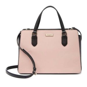 Kate Spade & Black Reese Satchel Pink Shoulder Bag